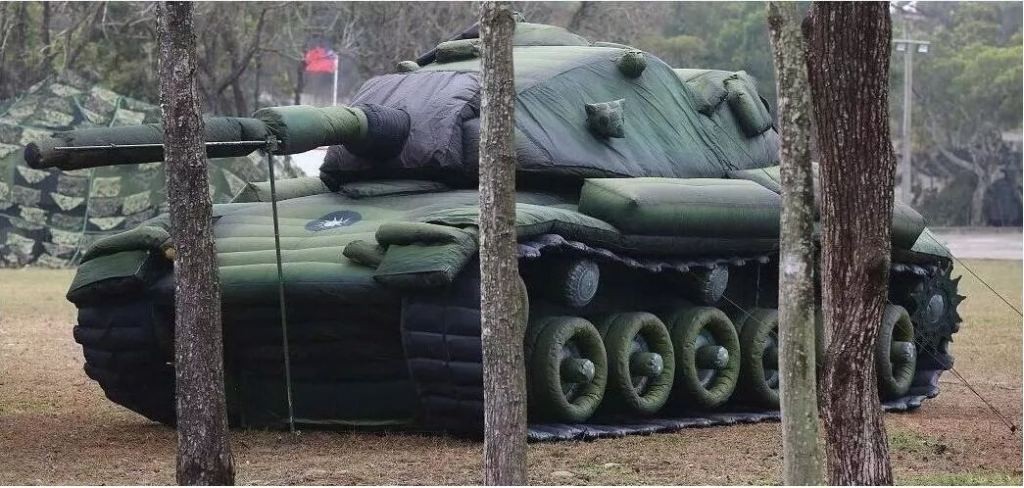 鹿寨军用充气坦克